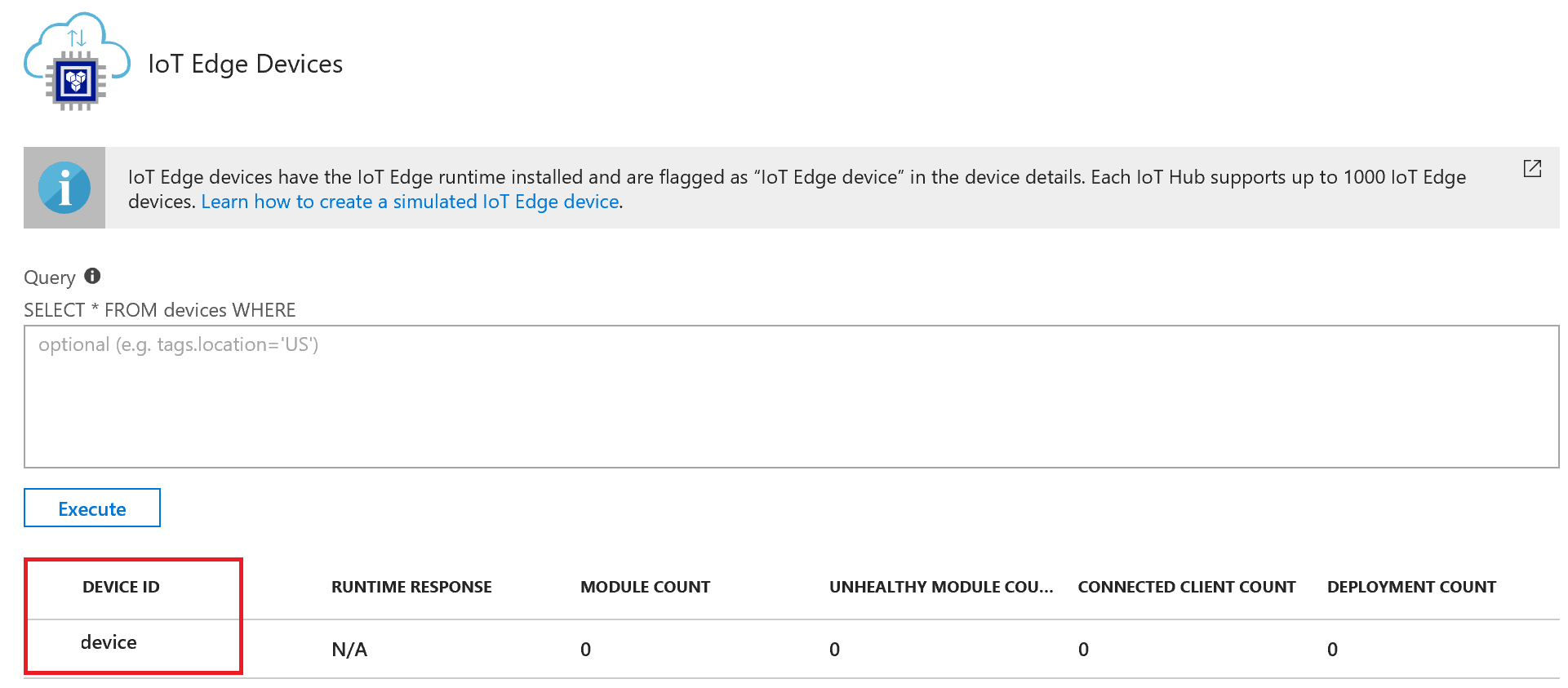 Device List