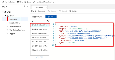 Stream Data to Cosmos DB