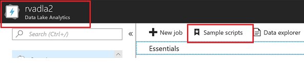 Create Sample Data