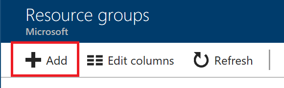 Add Resource Group