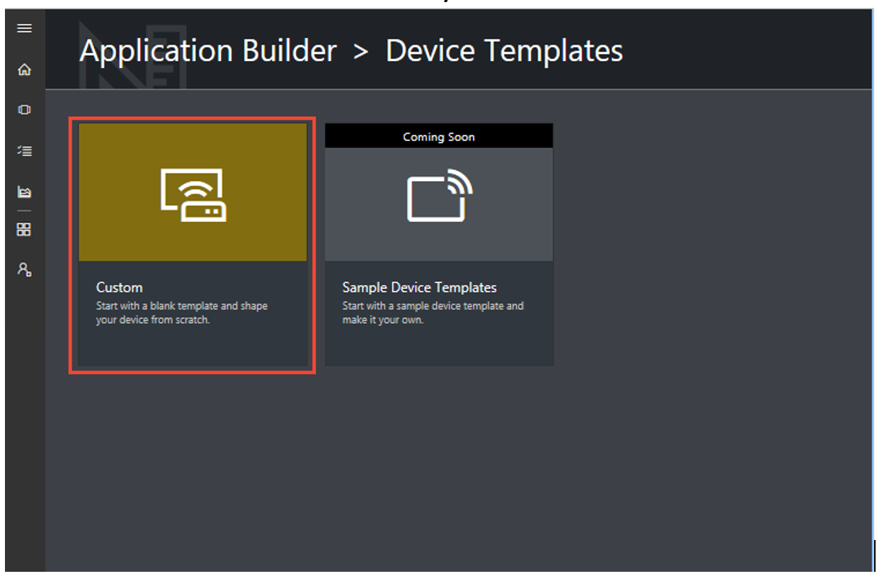 Custom Device Template
