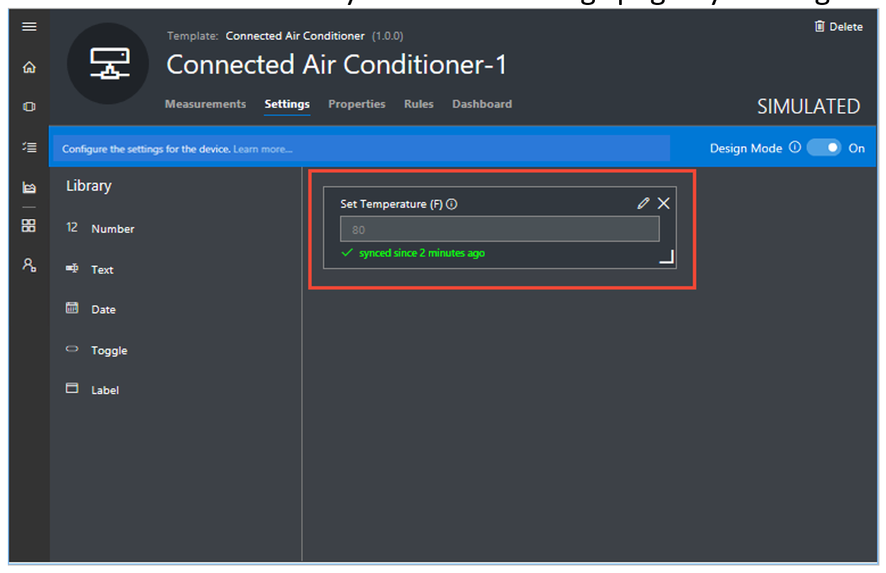 Set Condition