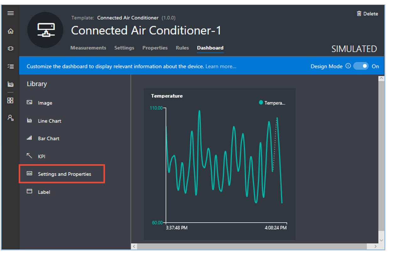 Settings and Properties