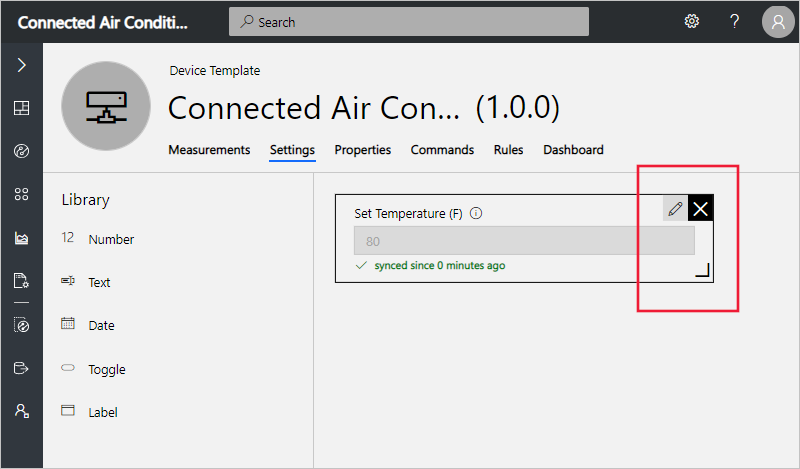 Customize settings layout